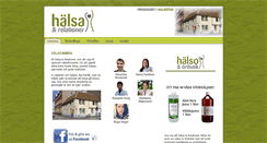 Desktop Screenshot of halsaochrelationer.se